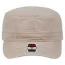 109-791 Superior Garment Washed Cotton Twill Military Style Caps