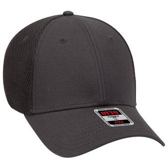 11-1169 "Otto Flex" Cotton Twill with Stretchable Polyester Air Mesh Back Low Profile Style Caps (S/M) (L/XL)