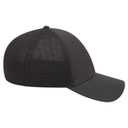 11-1169 "Otto Flex" Cotton Twill with Stretchable Polyester Air Mesh Back Low Profile Style Caps (S/M) (L/XL)