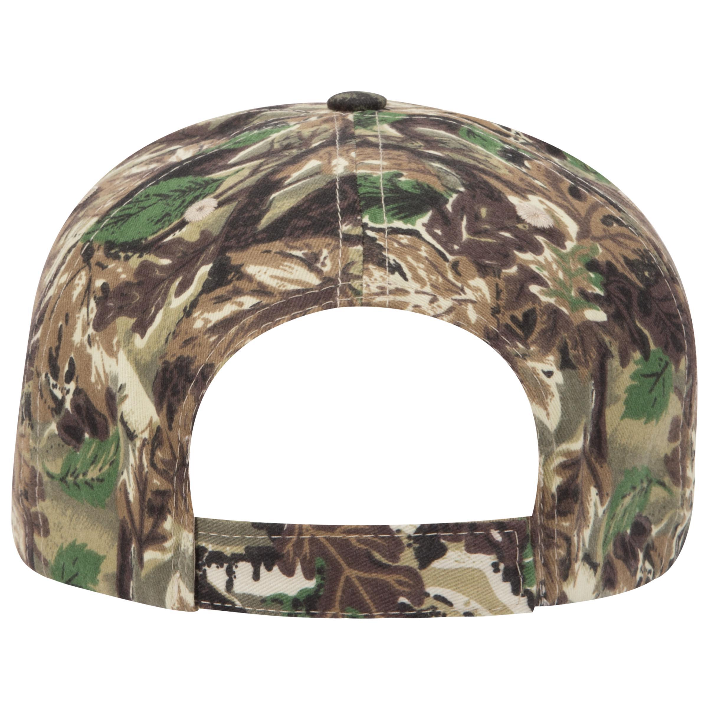 Ottocap Brushed Cotton Twill Baseball Cap – Low Profile Six-Panel, Adjustable Hook & Loop