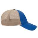 121-1202 "OTTO COMFY FIT" Washed Pigment Dyed Cotton Twill 6 Panel Low Profile Mesh Back Trucker Hat
