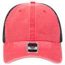 121-1202 "OTTO COMFY FIT" Washed Pigment Dyed Cotton Twill 6 Panel Low Profile Mesh Back Trucker Hat