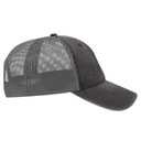 121-1202 "OTTO COMFY FIT" Washed Pigment Dyed Cotton Twill 6 Panel Low Profile Mesh Back Trucker Hat