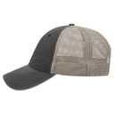 121-1202 "OTTO COMFY FIT" Washed Pigment Dyed Cotton Twill 6 Panel Low Profile Mesh Back Trucker Hat