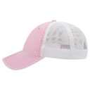 121-1202 "OTTO COMFY FIT" Washed Pigment Dyed Cotton Twill 6 Panel Low Profile Mesh Back Trucker Hat