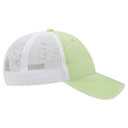 121-1202 "OTTO COMFY FIT" Washed Pigment Dyed Cotton Twill 6 Panel Low Profile Mesh Back Trucker Hat
