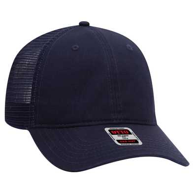 121-858 OTTO CAP 6 Panel Low Profile Mesh Back Trucker Dad Hat 121-858 OTTO CAP 6 Panel Low Profile Mesh Back Trucker Dad Hat