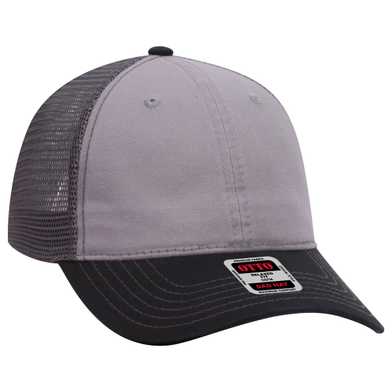 121-858 OTTO CAP 6 Panel Low Profile Mesh Back Trucker Dad Hat 121-858 OTTO CAP 6 Panel Low Profile Mesh Back Trucker Dad Hat