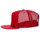 132-1037 OTTO CAP "OTTO SNAP" 5 Panel High Crown Mesh Back Trucker Snapback Hat