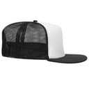 132-1037 OTTO CAP "OTTO SNAP" 5 Panel High Crown Mesh Back Trucker Snapback Hat