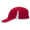 133-1254 Performance Stretchable knit w/ Cool Mesh Inserts and Binding Trim Visor