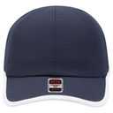 133-1254 Performance Stretchable knit w/ Cool Mesh Inserts and Binding Trim Visor