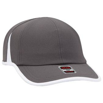 133-1254 Performance Stretchable knit w/ Cool Mesh Inserts and Binding Trim Visor