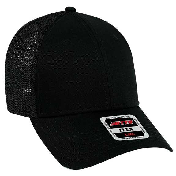 135-1230 Superior Cotton Twill Stretchable Polyester Mesh Back Low Profile Pre-Curved Visor Cap 135-1230 Superior Cotton Twill Stretchable Polyester Mesh Back Low Profile Pre-Curved Visor Cap