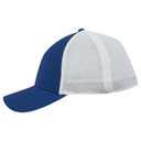 135-1230 Superior Cotton Twill Stretchable Polyester Mesh Back Low Profile Pre-Curved Visor Cap