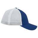 135-1230 Superior Cotton Twill Stretchable Polyester Mesh Back Low Profile Pre-Curved Visor Cap