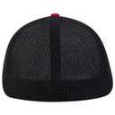 135-1230 Superior Cotton Twill Stretchable Polyester Mesh Back Low Profile Pre-Curved Visor Cap