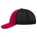 135-1230 Superior Cotton Twill Stretchable Polyester Mesh Back Low Profile Pre-Curved Visor Cap