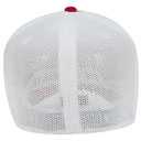 135-1230 Superior Cotton Twill Stretchable Polyester Mesh Back Low Profile Pre-Curved Visor Cap