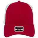 135-1230 Superior Cotton Twill Stretchable Polyester Mesh Back Low Profile Pre-Curved Visor Cap