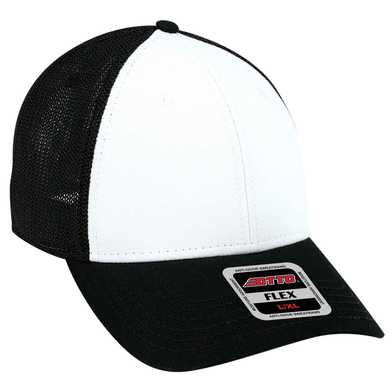 135-1230 Superior Cotton Twill Stretchable Polyester Mesh Back Low Profile Pre-Curved Visor Cap 135-1230 Superior Cotton Twill Stretchable Polyester Mesh Back Low Profile Pre-Curved Visor Cap
