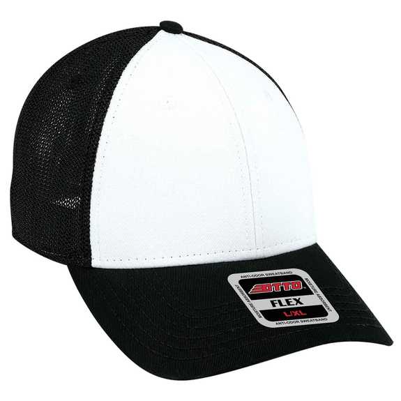135-1230 Superior Cotton Twill Stretchable Polyester Mesh Back Low Profile Pre-Curved Visor Cap 135-1230 Superior Cotton Twill Stretchable Polyester Mesh Back Low Profile Pre-Curved Visor Cap
