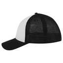 135-1230 Superior Cotton Twill Stretchable Polyester Mesh Back Low Profile Pre-Curved Visor Cap