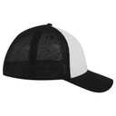 135-1230 Superior Cotton Twill Stretchable Polyester Mesh Back Low Profile Pre-Curved Visor Cap
