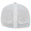135-1230 Superior Cotton Twill Stretchable Polyester Mesh Back Low Profile Pre-Curved Visor Cap