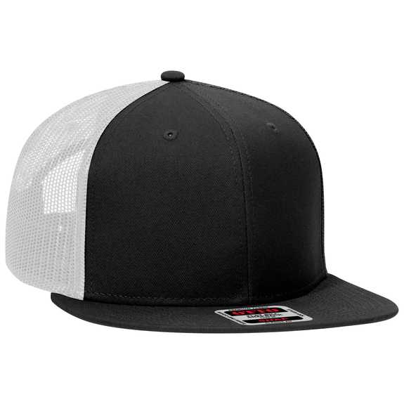 141-1070 OTTO CAP "OTTO SNAP" 6 Panel Pro Style Mesh Back Trucker Snapback Hat 141-1070 OTTO CAP "OTTO SNAP" 6 Panel Pro Style Mesh Back Trucker Snapback Hat