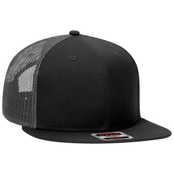 141-1070 OTTO CAP "OTTO SNAP" 6 Panel Pro Style Mesh Back Trucker Snapback Hat 141-1070 OTTO CAP "OTTO SNAP" 6 Panel Pro Style Mesh Back Trucker Snapback Hat