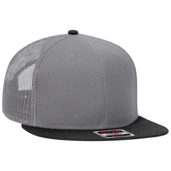141-1070 OTTO CAP "OTTO SNAP" 6 Panel Pro Style Mesh Back Trucker Snapback Hat 141-1070 OTTO CAP "OTTO SNAP" 6 Panel Pro Style Mesh Back Trucker Snapback Hat
