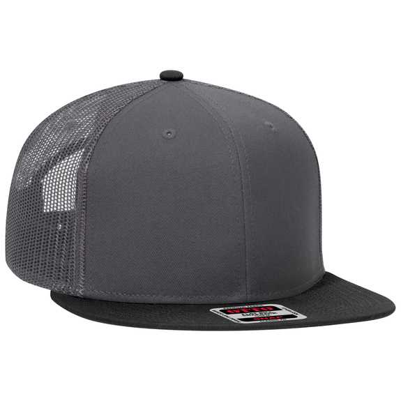 141-1070 OTTO CAP "OTTO SNAP" 6 Panel Pro Style Mesh Back Trucker Snapback Hat 141-1070 OTTO CAP "OTTO SNAP" 6 Panel Pro Style Mesh Back Trucker Snapback Hat
