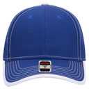 147-1071 Superior Cotton Twill Trim Edge Visor Contrast Stitching Low Profile Pro Style Caps