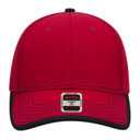 147-1071 Superior Cotton Twill Trim Edge Visor Contrast Stitching Low Profile Pro Style Caps