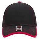 147-1071 Superior Cotton Twill Trim Edge Visor Contrast Stitching Low Profile Pro Style Caps