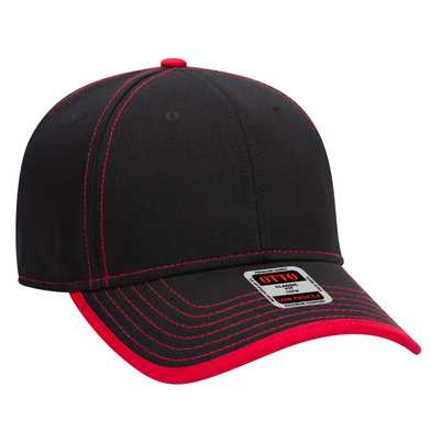 147-1071 Superior Cotton Twill Trim Edge Visor Contrast Stitching Low Profile Pro Style Caps 147-1071 Superior Cotton Twill Trim Edge Visor Contrast Stitching Low Profile Pro Style Caps