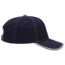 147-1071 Superior Cotton Twill Trim Edge Visor Contrast Stitching Low Profile Pro Style Caps