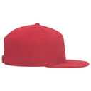 148-1228 Ultra Fine Brushed Stretchable Superior Cotton Twill Square Flat Visor Snap Back Cap