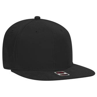 148-1228 Ultra Fine Brushed Stretchable Superior Cotton Twill Square Flat Visor Snap Back Cap