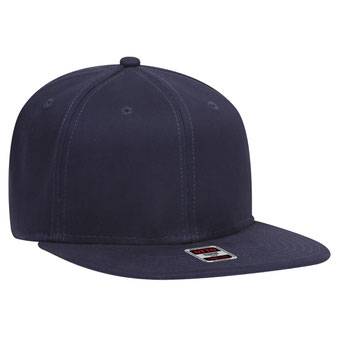 148-1228 Ultra Fine Brushed Stretchable Superior Cotton Twill Square Flat Visor Snap Back Cap