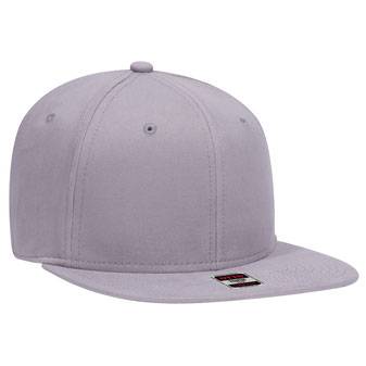 148-1228 Ultra Fine Brushed Stretchable Superior Cotton Twill Square Flat Visor Snap Back Cap