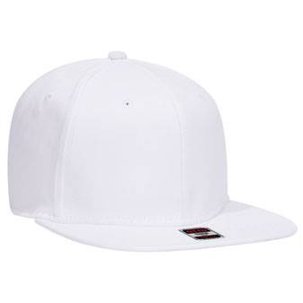 148-1228 Ultra Fine Brushed Stretchable Superior Cotton Twill Square Flat Visor Snap Back Cap