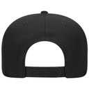 148-1267 6 Panel Mid Profile Style Alternative Wool Twill Square Flat Visor Snapback hat
