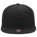 148-1267 6 Panel Mid Profile Style Alternative Wool Twill Square Flat Visor Snapback hat