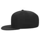 148-1267 6 Panel Mid Profile Style Alternative Wool Twill Square Flat Visor Snapback hat
