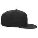 148-1267 6 Panel Mid Profile Style Alternative Wool Twill Square Flat Visor Snapback hat