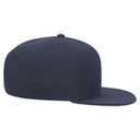 148-1267 6 Panel Mid Profile Style Alternative Wool Twill Square Flat Visor Snapback hat