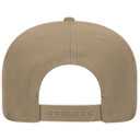 148-1267 6 Panel Mid Profile Style Alternative Wool Twill Square Flat Visor Snapback hat