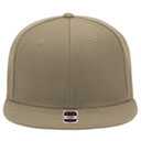 148-1267 6 Panel Mid Profile Style Alternative Wool Twill Square Flat Visor Snapback hat